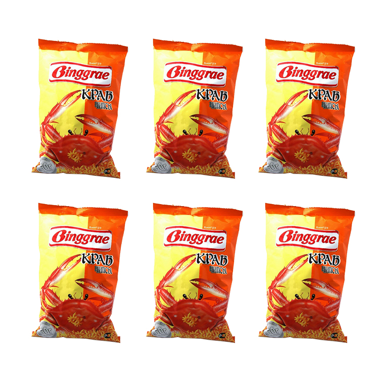 

Чипсы Bingrey Краб (6 шт. по 40 г)