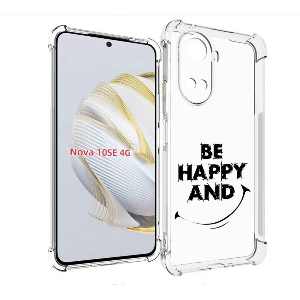 

Чехол MyPads будь-счастливым для Huawei Nova 10 SE, Прозрачный, Tocco