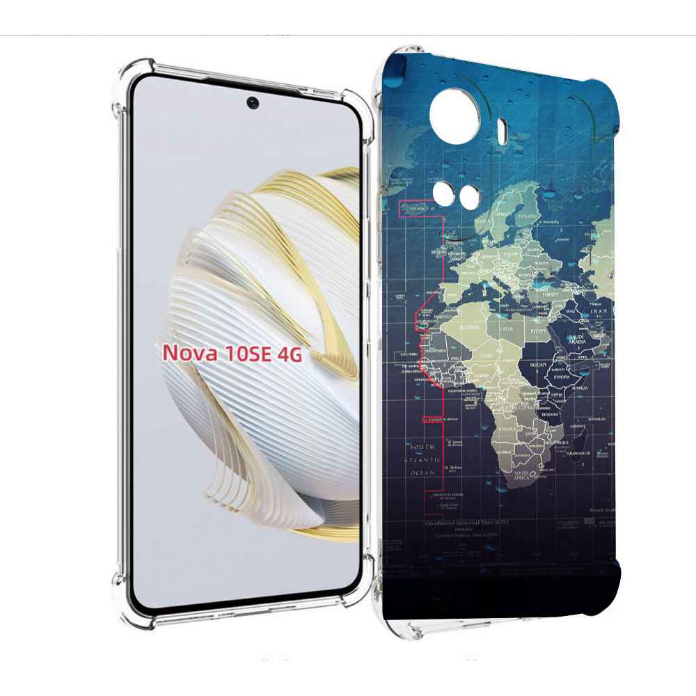 

Чехол MyPads бункер-анклава для Huawei Nova 10 SE, Прозрачный, Tocco