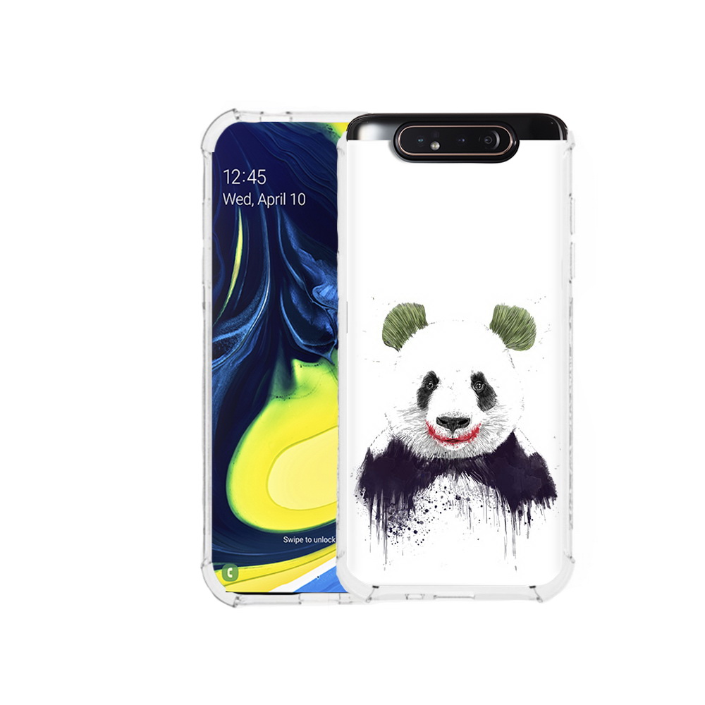 

Чехол MyPads Tocco для Samsung Galaxy A80 панда джокер (PT128473.599.533), Прозрачный, Tocco