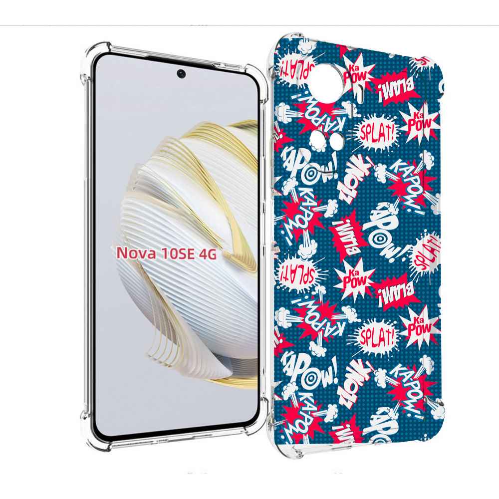 

Чехол MyPads взрывной-принт для Huawei Nova 10 SE, Прозрачный, Tocco