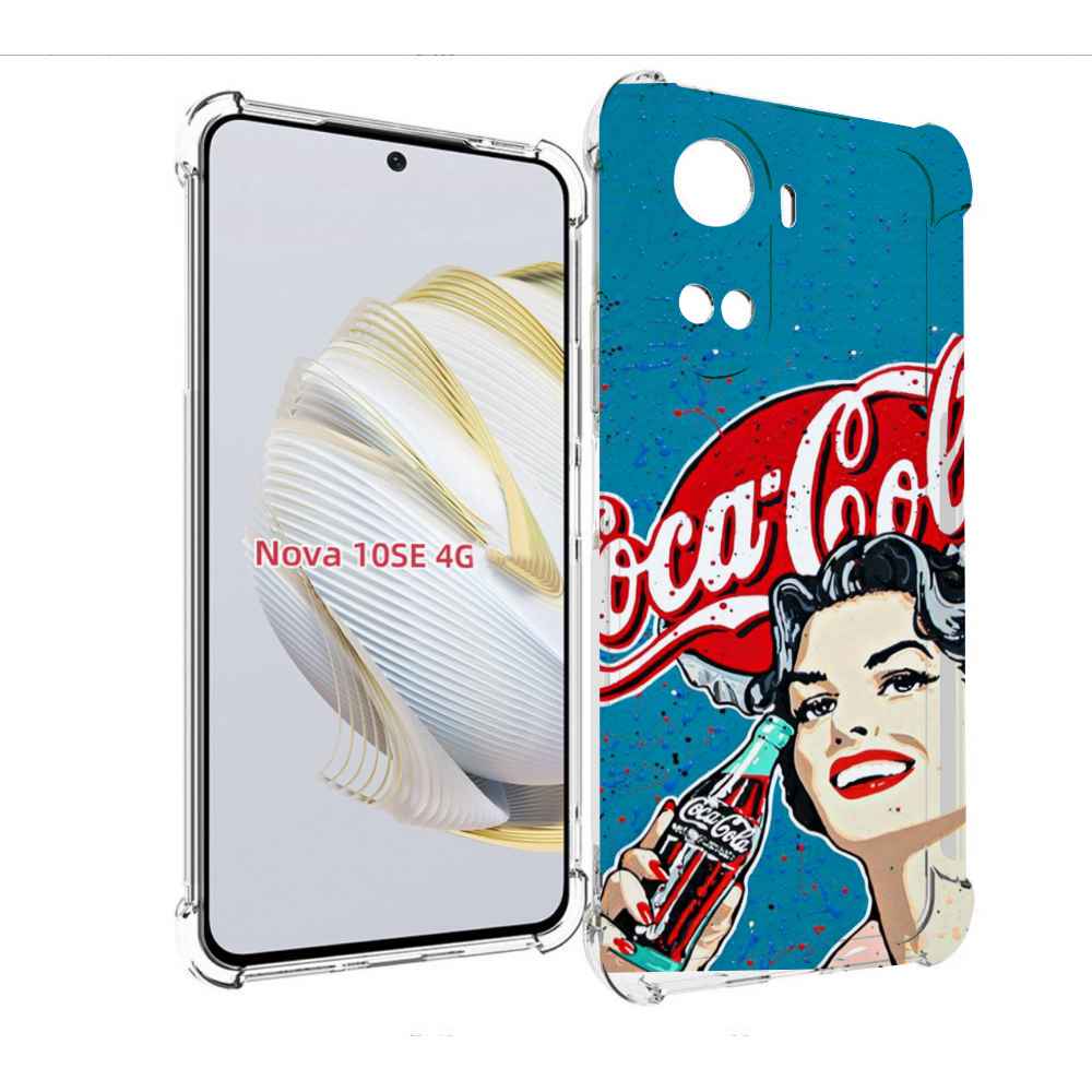 

Чехол MyPads вкусная кола картинка для Huawei Nova 10 SE, Прозрачный, Tocco