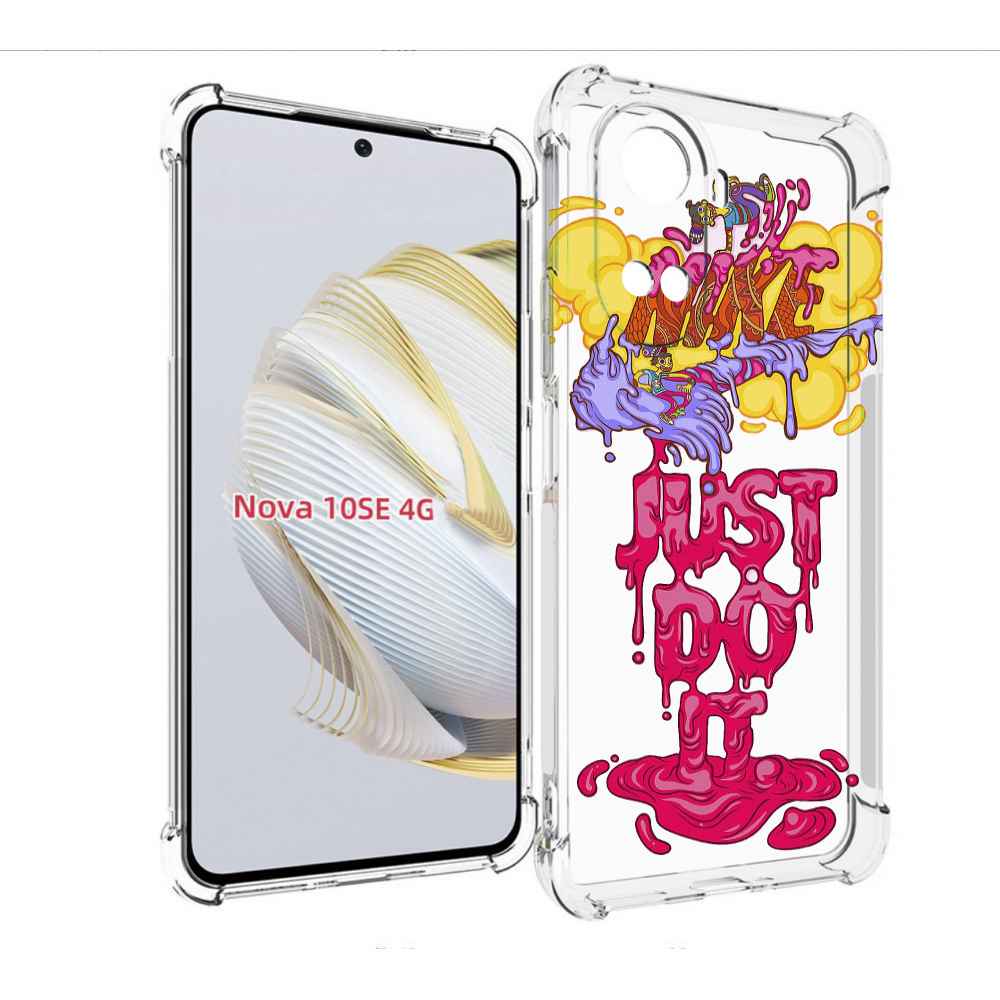 

Чехол MyPads вкусный найк для Huawei Nova 10 SE, Прозрачный, Tocco
