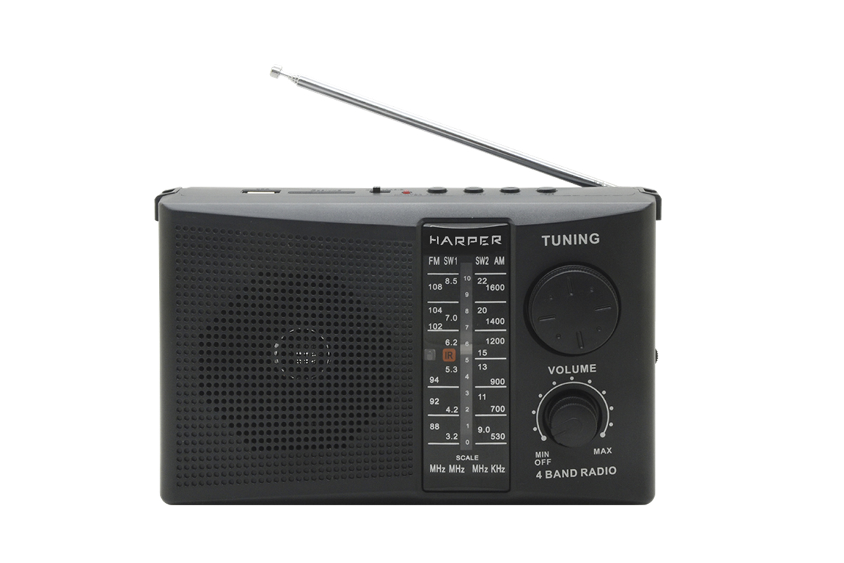 Радиоприемник Harper HDRS-288 Black