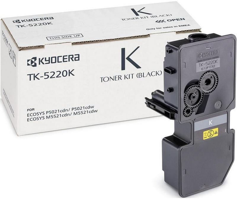 

Картридж для МФУ Kyocera TK-5220K (1T02R90NL1) черный, оригинальный, TK-5220K