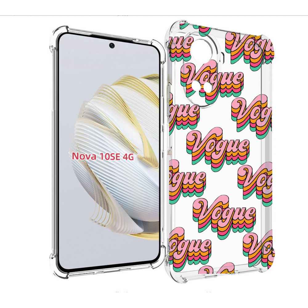 

Чехол MyPads вогуе для Huawei Nova 10 SE, Прозрачный, Tocco