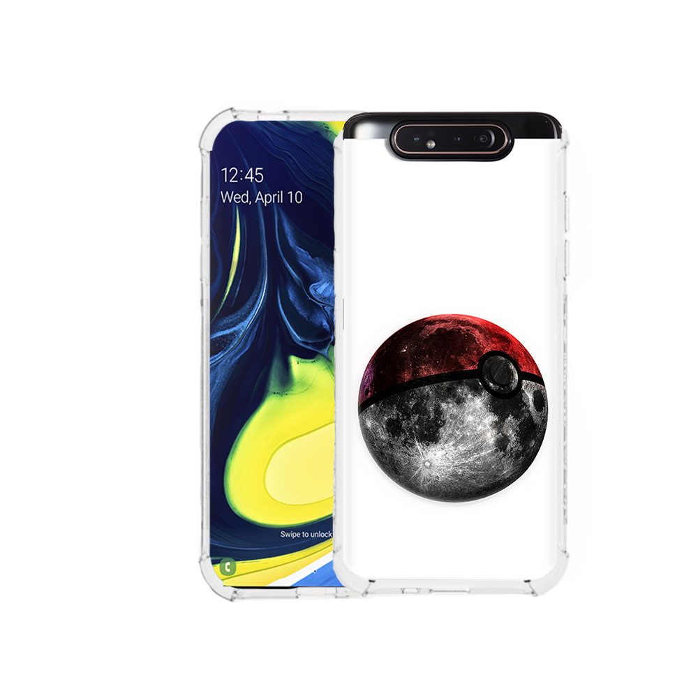 

Чехол MyPads Tocco для Samsung Galaxy A80 планета покебол (PT128473.599.543), Прозрачный, Tocco
