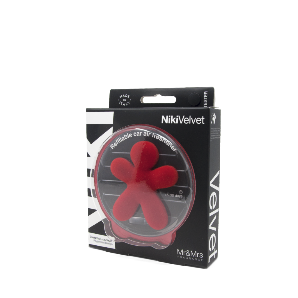 

Ароматизатор в машину Mr&Mrs Fragrance N020016 Niki Velvet Кровавая Мэри, Красный, Niki