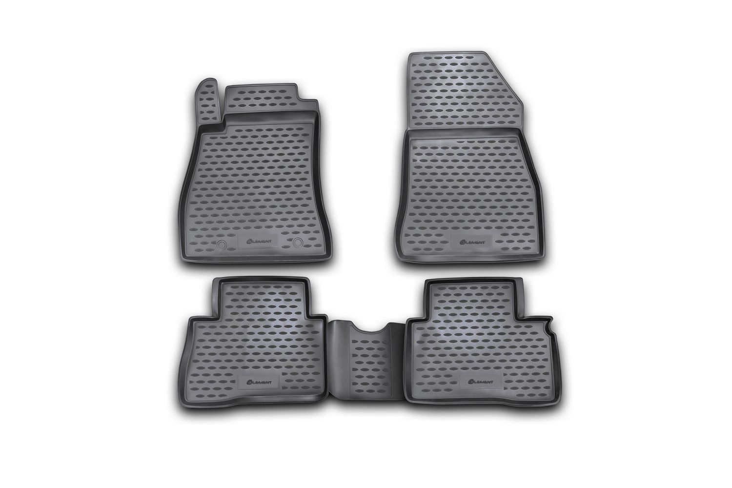 

Коврики в салон Element для NISSAN Juke, 2010-2014 клипса R/N 4 шт. полиуретан
