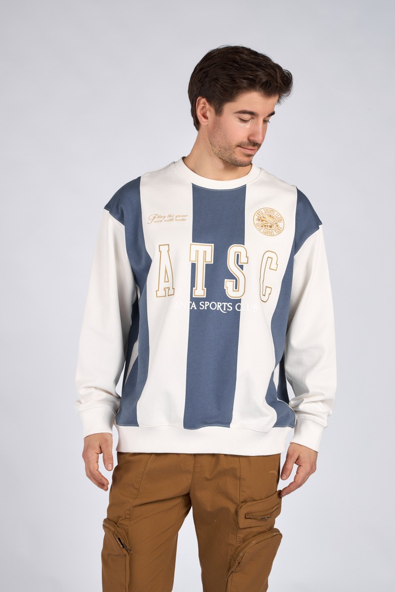 

Свитшот мужской Anta 852418740 Vintage sports бежевый XL, 852418740 Vintage sports