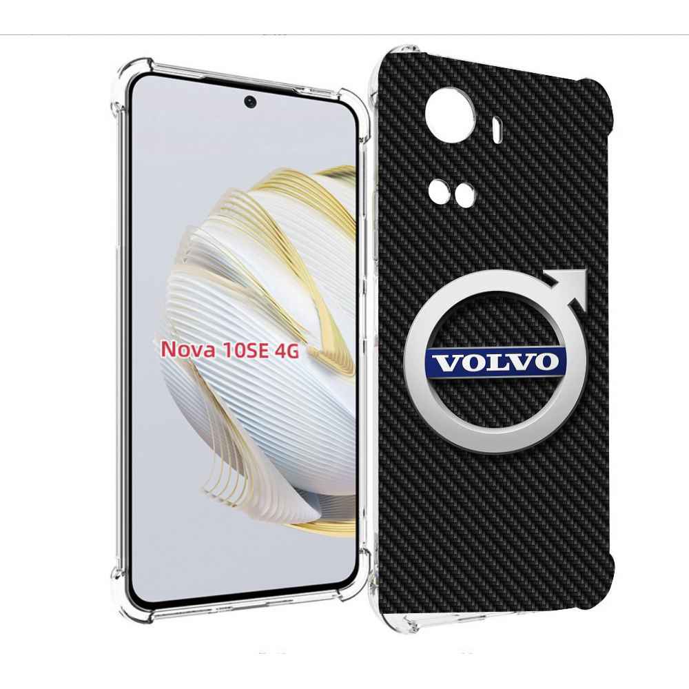 

Чехол MyPads вольво volvo 3 для Huawei Nova 10 SE, Прозрачный, Tocco