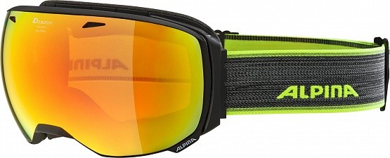 

Очки горнолыжные Alpina Big Horn MM sph. black matt MM red S2/MM red S2 L40