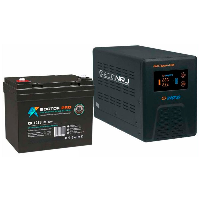 

Источник бесперебойного питания СОЛАРМСК (PN1500+CK1233)
