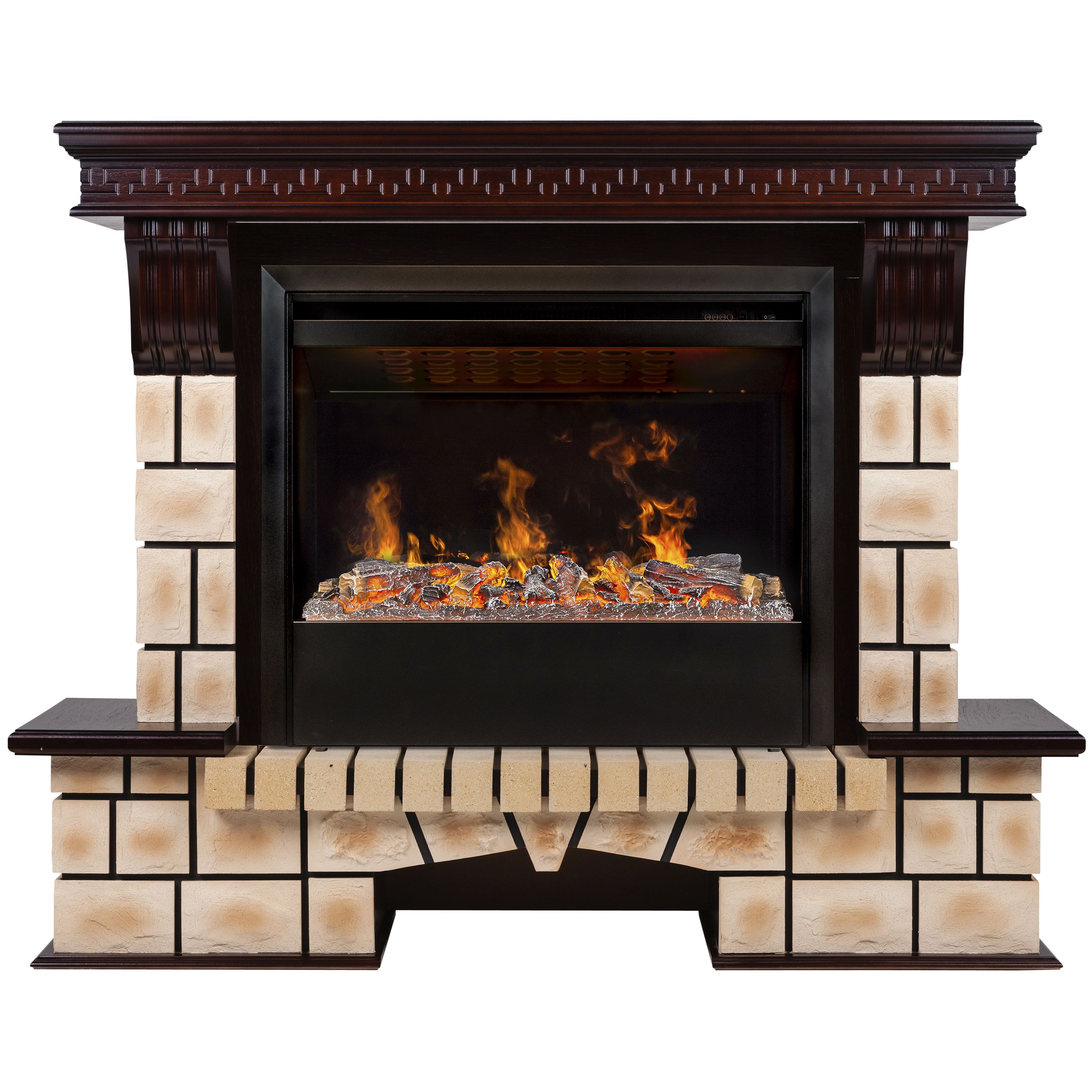

Электрокамин RealFlame Stone Brick 26/HL AO-257 с очагом 3D Helios 26 SBG, STONE BRICK 26/HL AO-257 с очагом 3D Helios 26 SBG