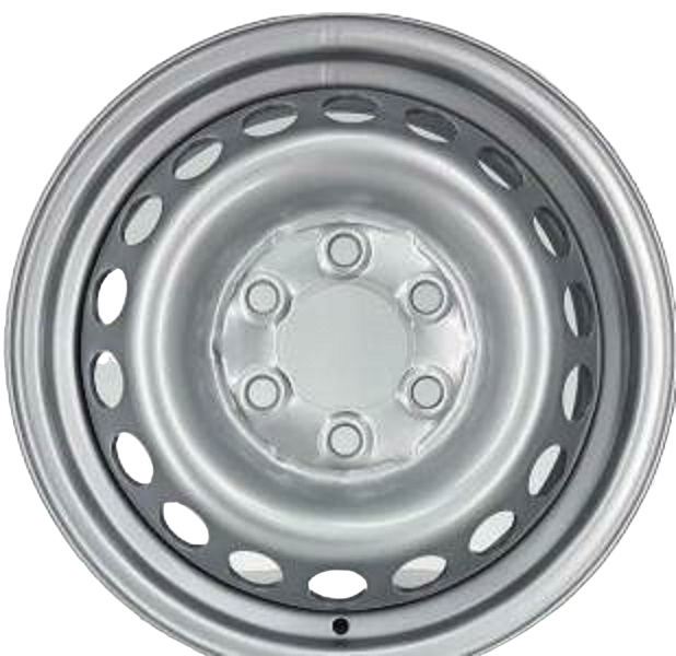 Евродиск (75Q40j1 Ed) 6,5X16 6/139,7 Et40 D-109 Silver (9375365) EURODISK арт. 9375365