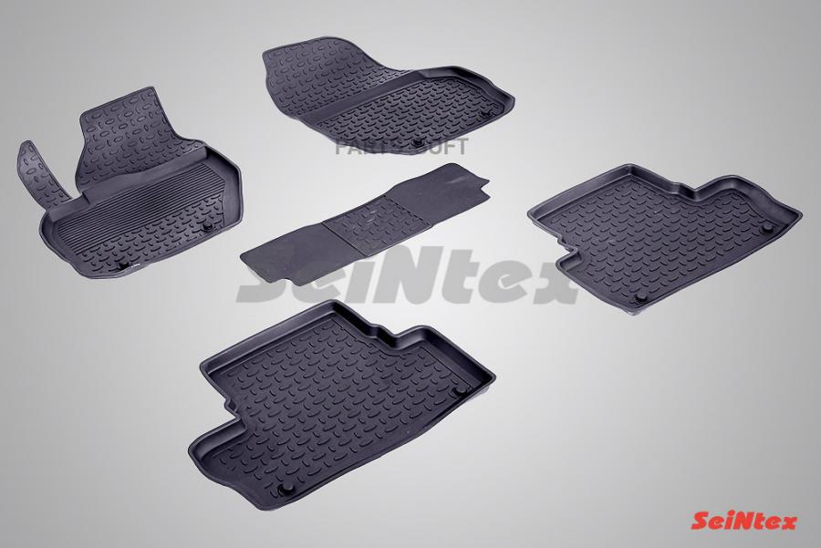 

Резиновые коврики SEINTEX с высоким бортом для Volvo XC-60 2008- / 85086