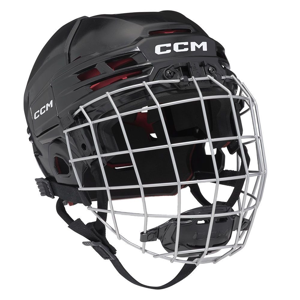Шлем хоккейный+маска CCM HTC 70 JR (черный)