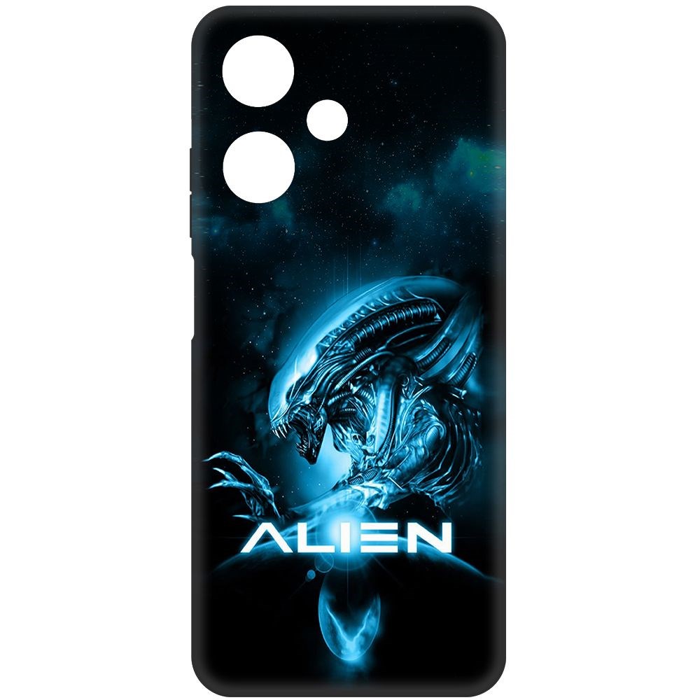 

Чехол-накладка Krutoff Soft Case Чужой. Космос для INFINIX Hot 30 Play черный