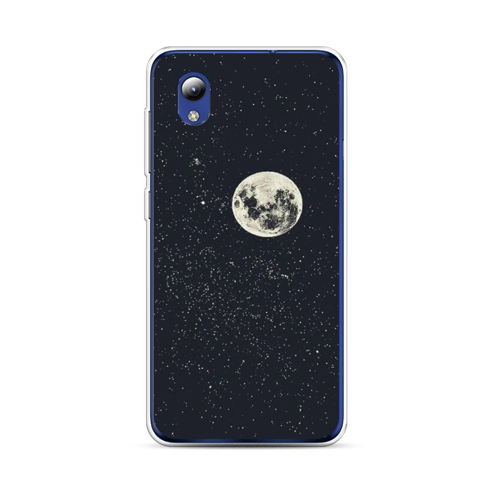 

Чехол на ZTE Blade A3 2019 "Полнолуние", Бордовый, 134750-2