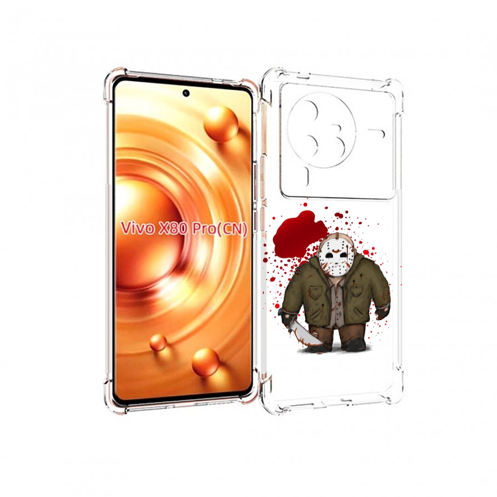 

Чехол MyPads джейсон для Vivo X80 PRO, Прозрачный, Tocco