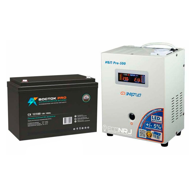 

Источник бесперебойного питания СОЛАРМСК (PRO500+CX12100)