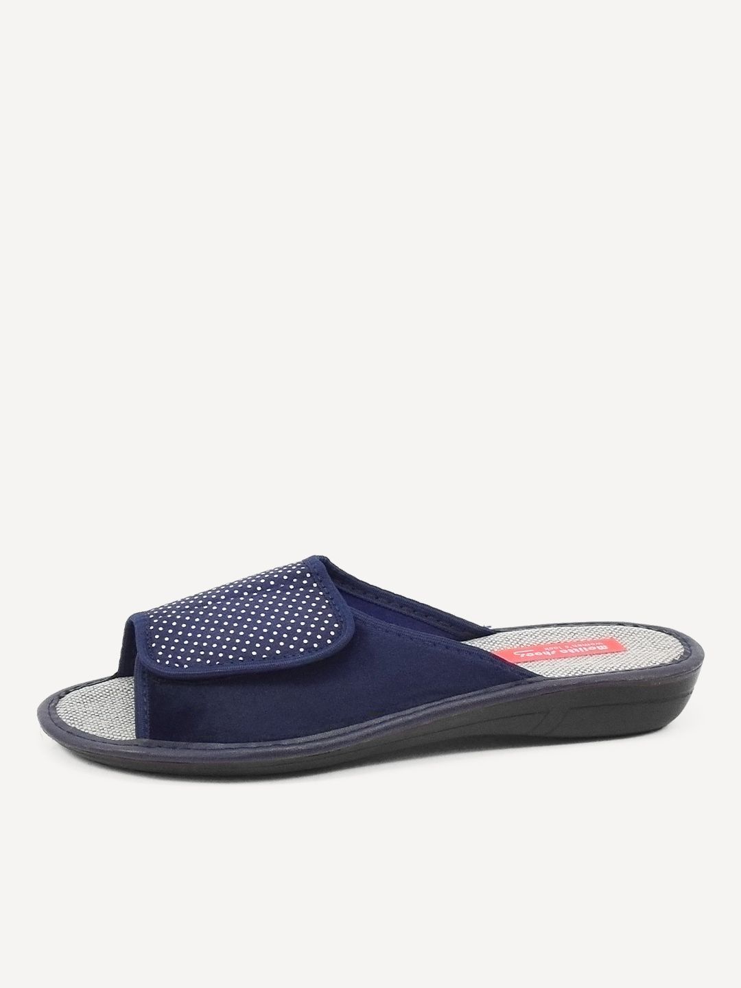 

Тапочки женские Melitta Shoes W-265/4 синие 36 RU, Синий, W-265/4