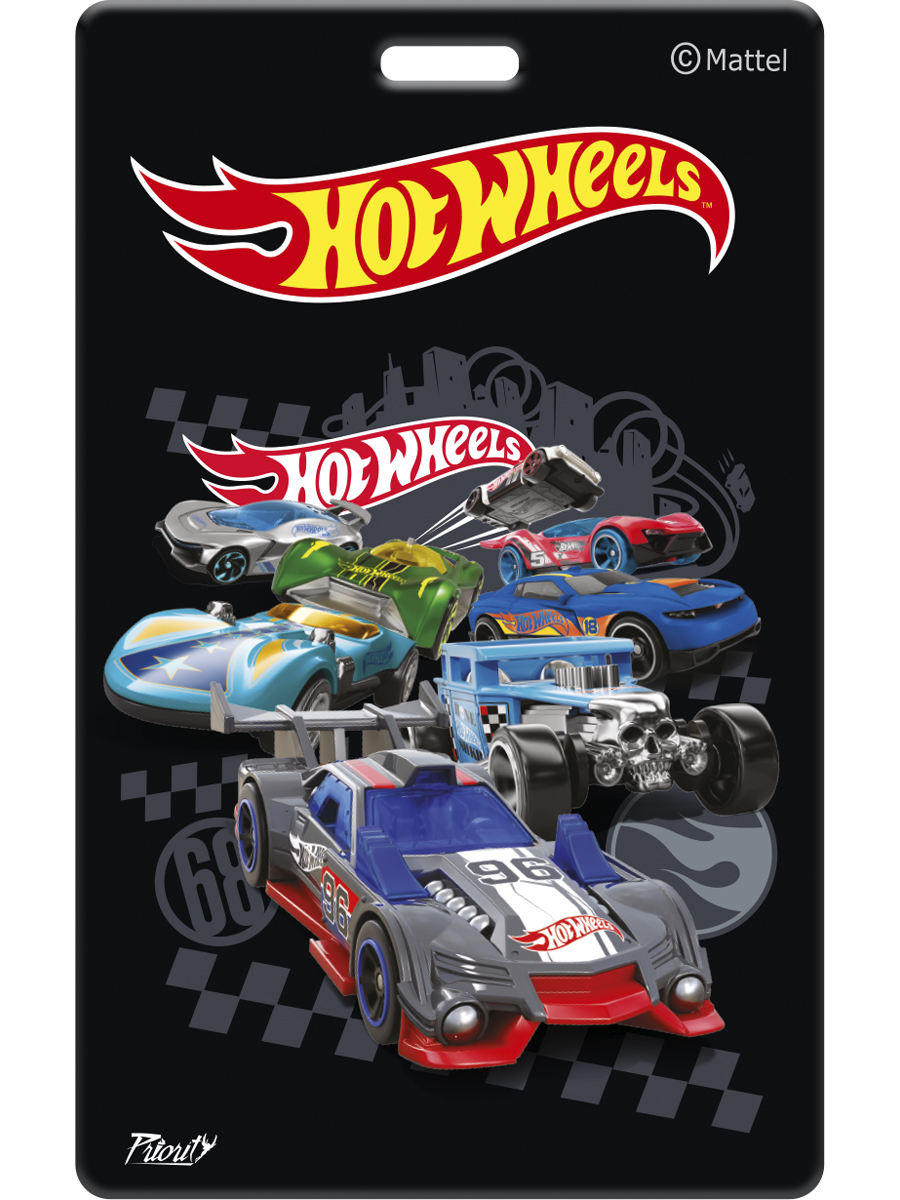 

Визитница унисекс PrioritY Hot Wheels черная, Hot Wheels