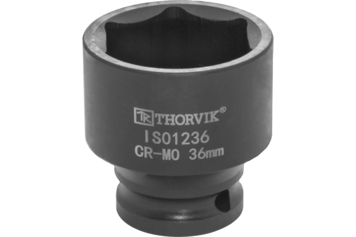 

Головка Ударная 1/2" 36 Мм 6 Гр.Thorvik THORVIK арт. IS01236