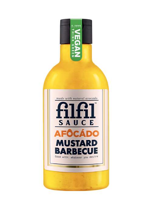 Соус Filfil из натурального авокадо Mustard BBQ, 270 г