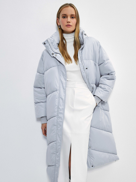 

Пальто женское ZARINA 2461441141 голубое XL, Голубой, 2461441141