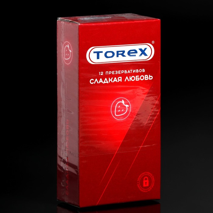 фото Презервативы «torex» сладкая любовь со вкусом клубники, 12 шт.