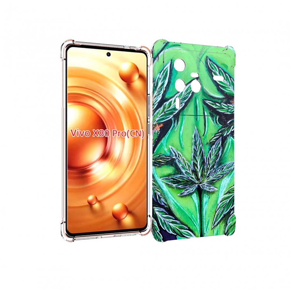 

Чехол MyPads зеленая девушка для Vivo X80 PRO, Прозрачный, Tocco