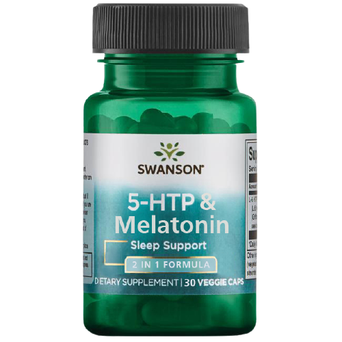 Swanson, Ultra 5-HTP  Melatonin, 30 капсул