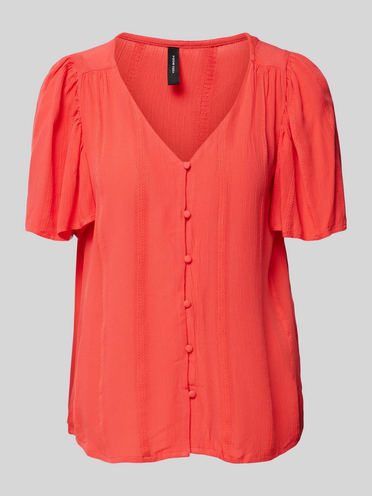 

Блуза женская Vero Moda 10306686 красная 46 EU, Красный, 10306686
