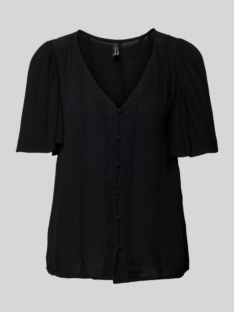 

Блуза женская Vero Moda 10306686 черная 48 EU, Черный, 10306686