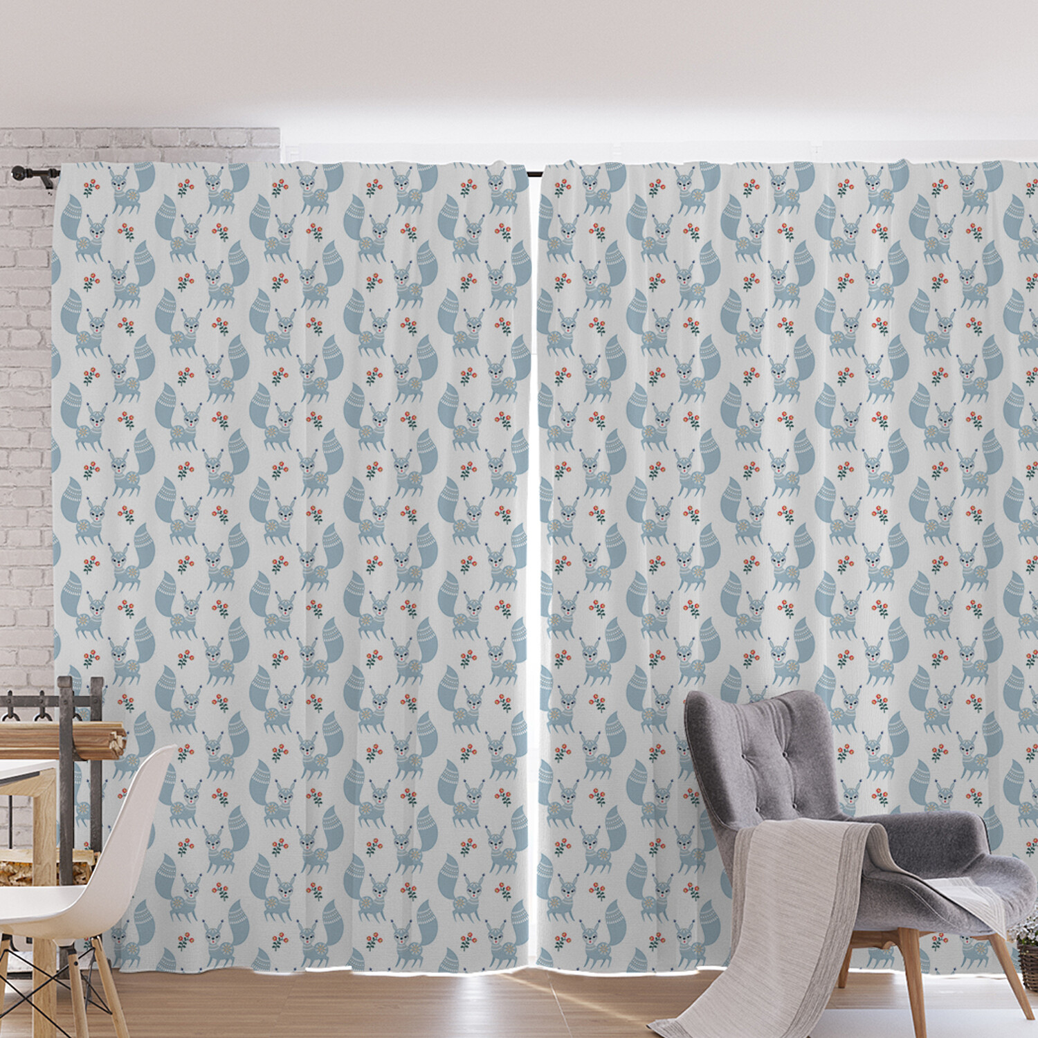 

Шторы и тюль pox_104605_170x265 Лесные забавные жители JoyArty, Лесные забавные жители