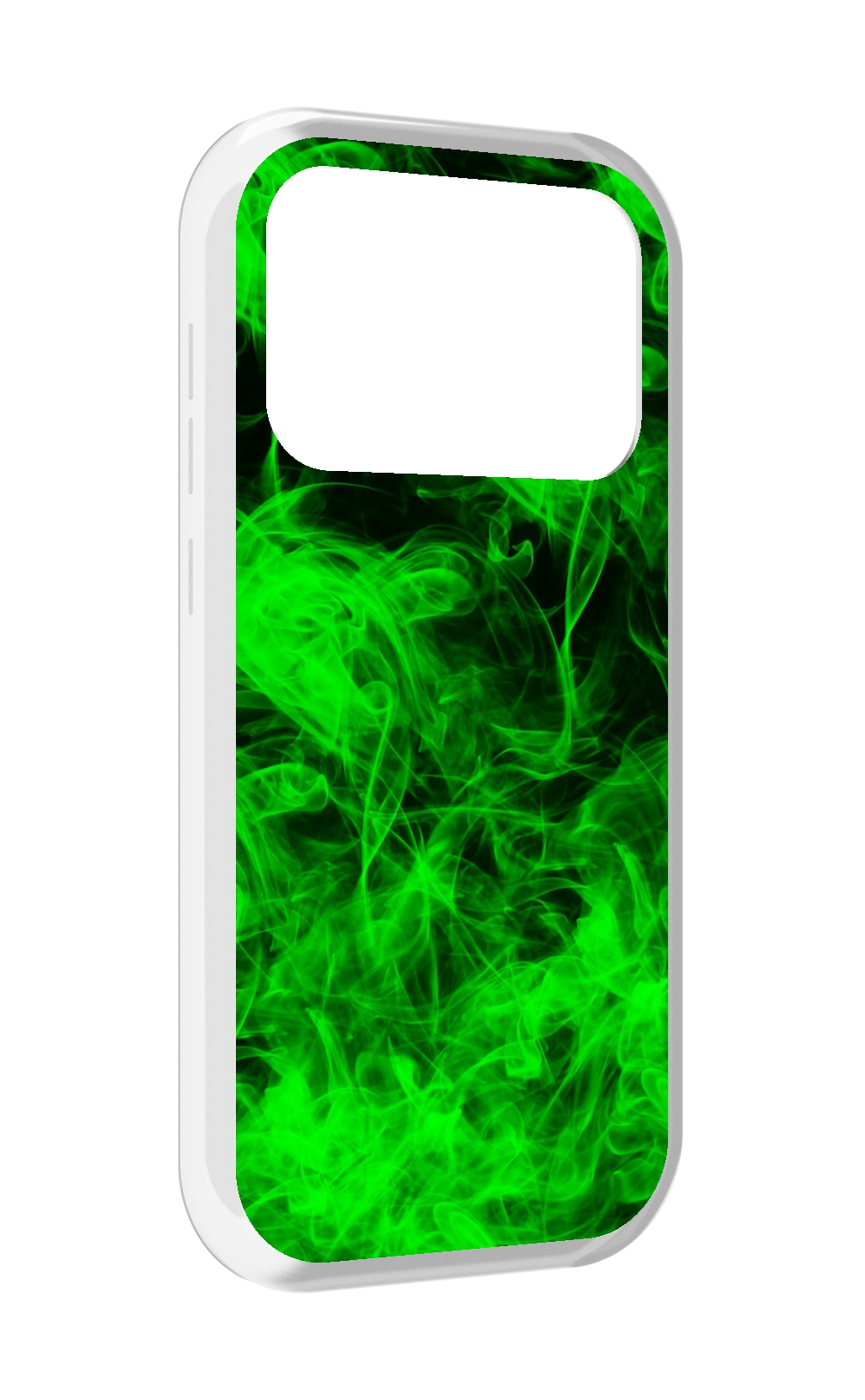 

Чехол MyPads зеленый-дымок для Oukitel F150 Air1 Pro / F150 Air1, Прозрачный, Tocco