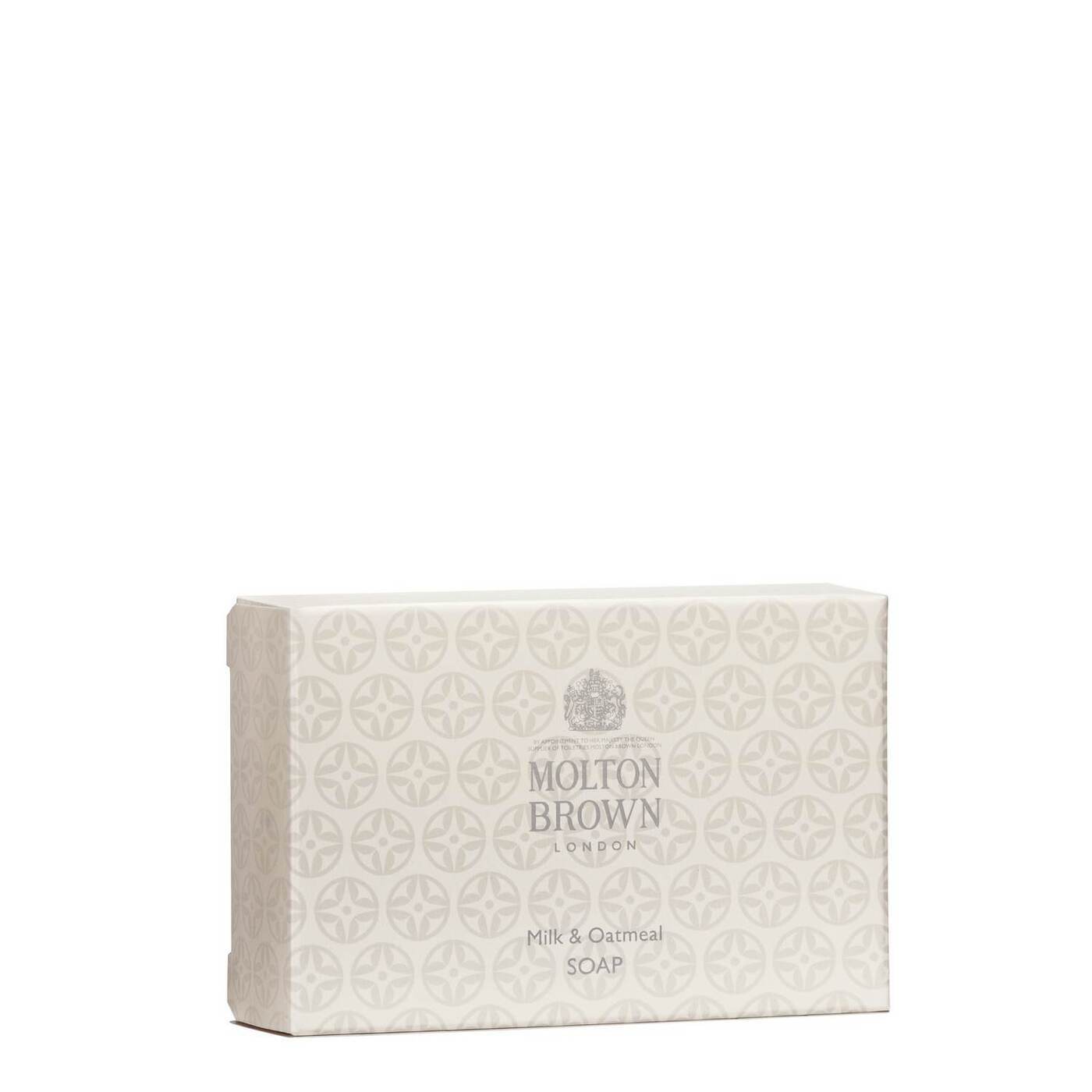 фото Мыло molton brown milk oatmeal soap 4 упаковки по 75 г