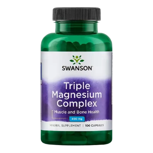 Купить Swanson, Triple Magnesium Complex, 100 капсул