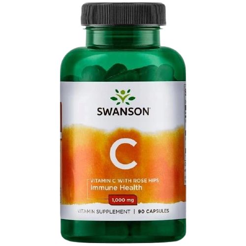 Купить Swanson, Vitamin C 1000mg, 90 капсул