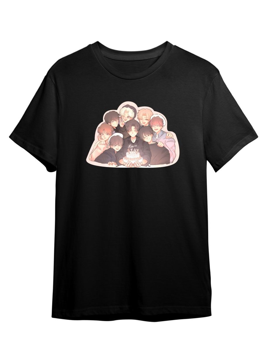 

Футболка унисекс Каждому Своё Stray Kids/K-Pop/Корея MGSK9 черная 5XL, Черный, "Stray Kids/K-Pop/Корея" MGSK9