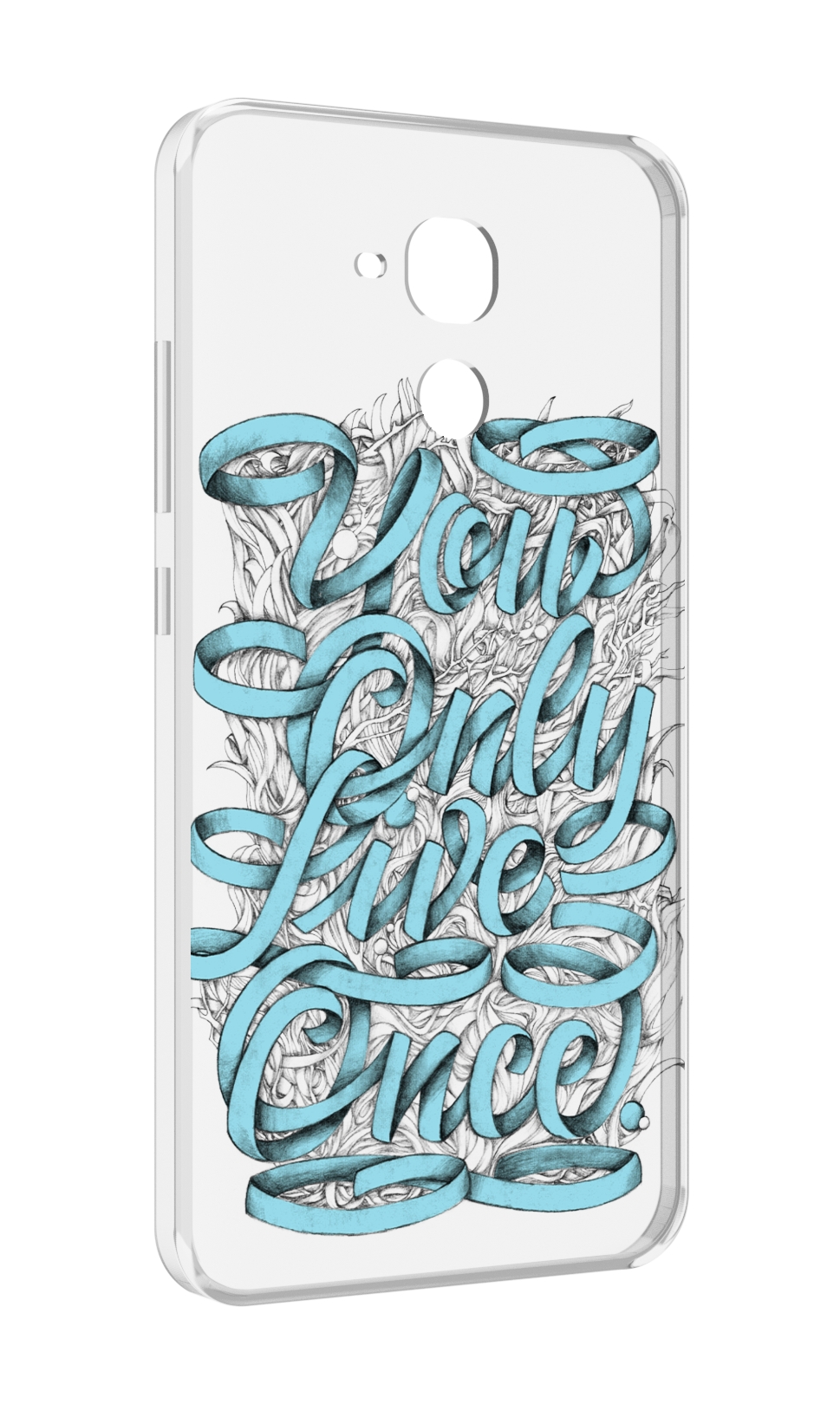 

Чехол MyPads слова из ленты абстракция для Huawei Honor 5C/7 Lite/GT3 5.2, Прозрачный, Tocco