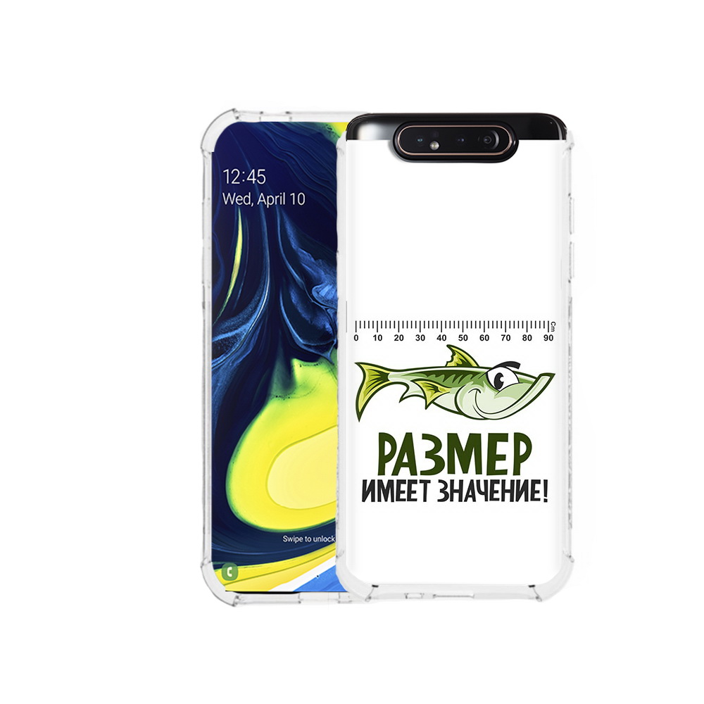 

Чехол MyPads Tocco для Samsung Galaxy A80 размер не имеет значения (PT128473.599.569), Прозрачный, Tocco