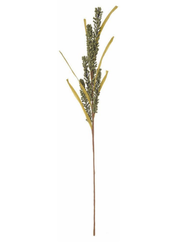 фото Искусственные растения engard соцветие зеленые 65 см