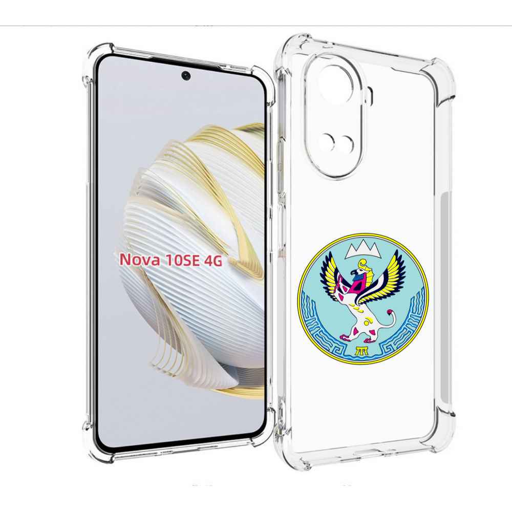 

Чехол MyPads герб-алтаи-горно-алтаиск для Huawei Nova 10 SE, Прозрачный, Tocco