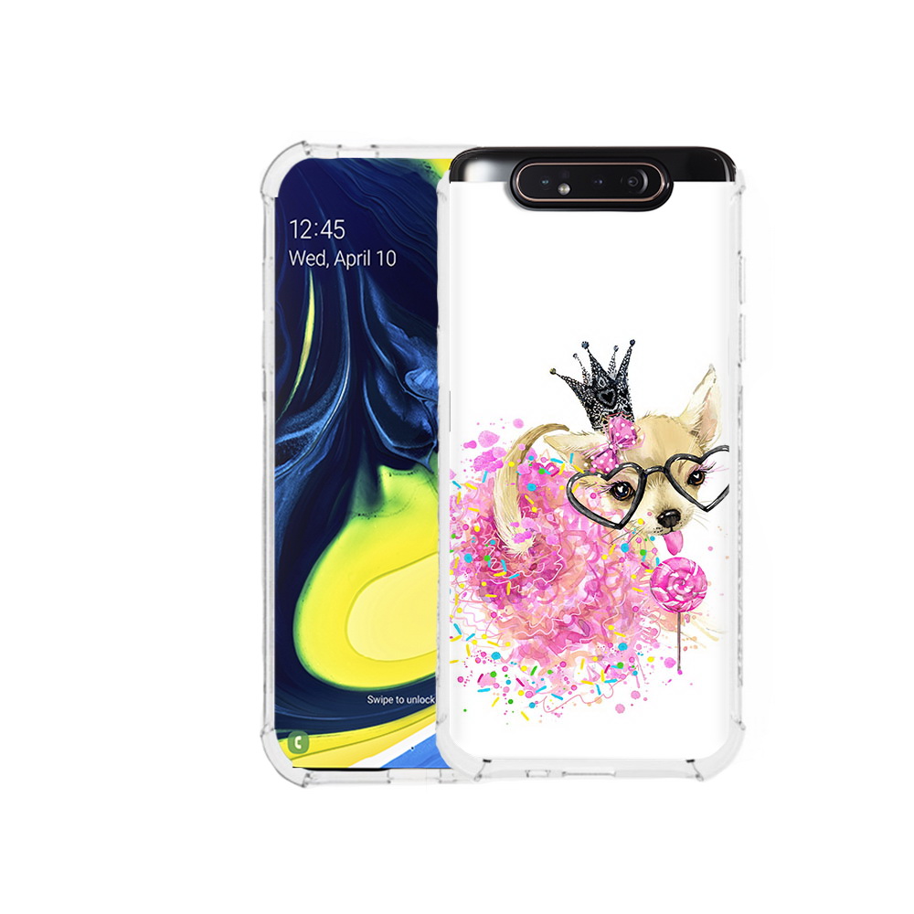 

Чехол MyPads Tocco для Samsung Galaxy A80 сладкая принцесса (PT128473.599.606), Прозрачный, Tocco