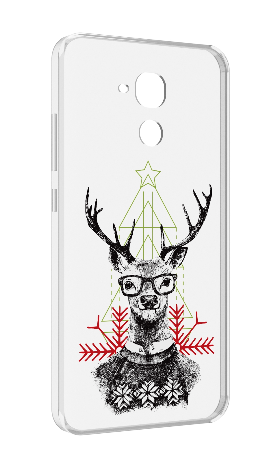 

Чехол MyPads умный олень для Huawei Honor 5C/7 Lite/GT3 5.2, Прозрачный, Tocco