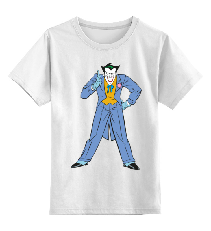 

Футболка детская Printio Joker (джокер) цв. белый р. 140, Joker (джокер)