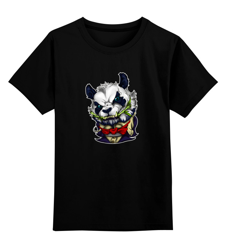 

Футболка детская Printio Panda цв. черный р. 128, Panda