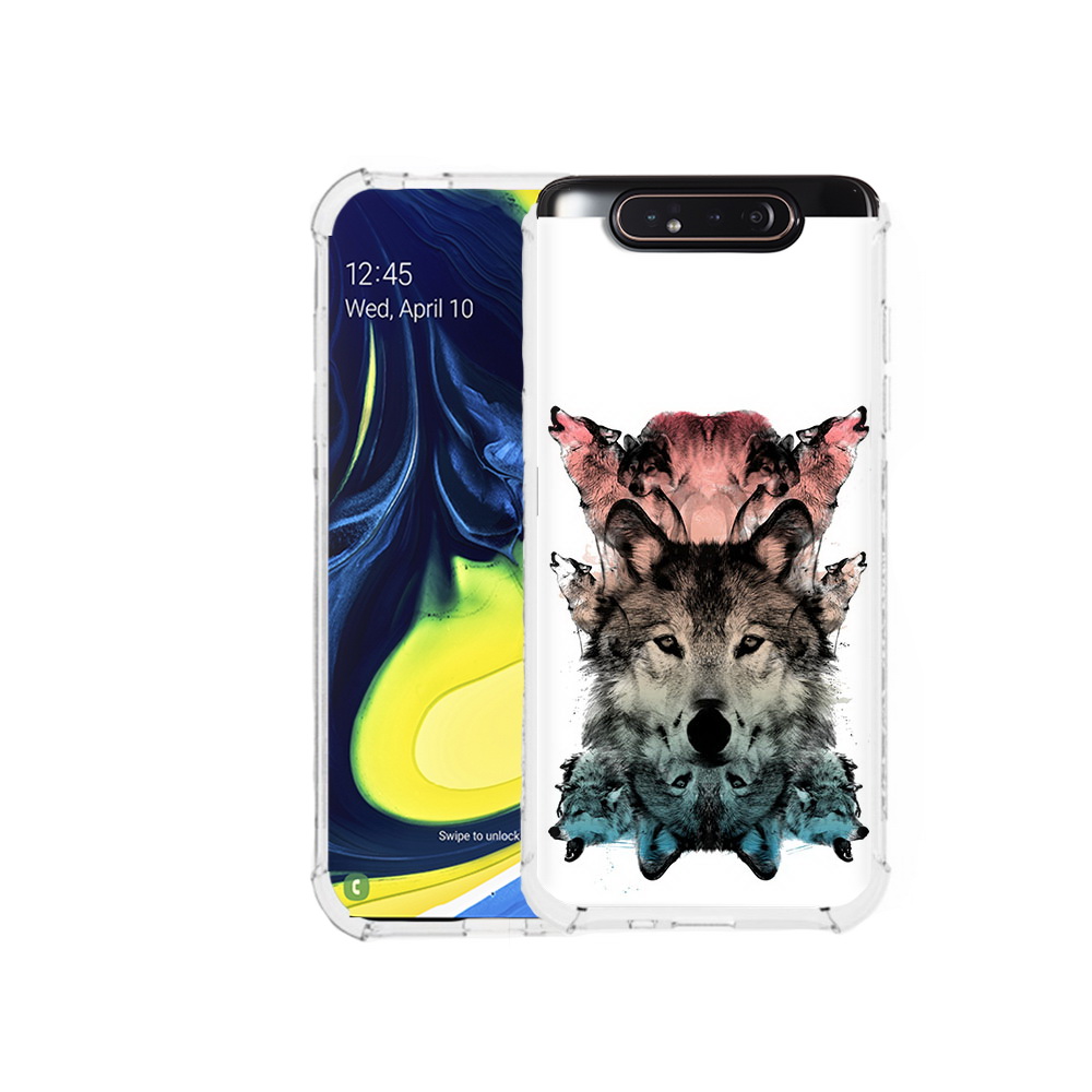 

Чехол MyPads Tocco для Samsung Galaxy A80 стая (PT128473.599.624), Прозрачный, Tocco